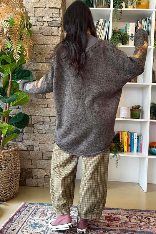 Big Softie Amour Slouch Knit Jumper Earth
